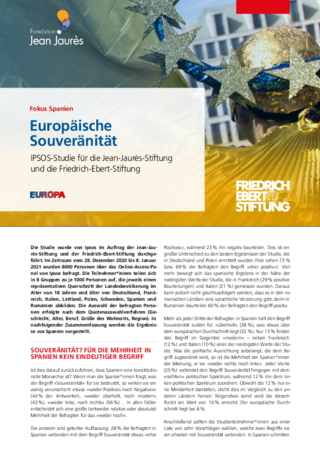 Europäische Souveränität : Fokus Spanien