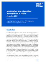 Immigration and integration management in Spain