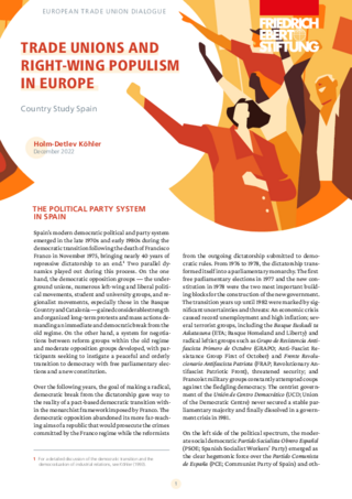 Trade unions and right-wing populism in Europe